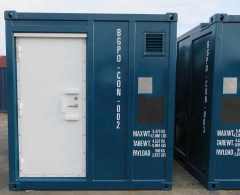 Offshore A60 Fire Rated E House DNV 2.7-1 Certified 20FT 40FT Workshop Container for Hazardous Environments Singamas