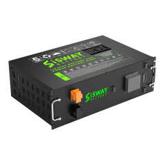 SISWAY BMS 48V 200AH 300AH 500AH 600AH Lithium Ion Battery Industrial Solar Storage Energy System for Off-Grid Hybrid Grid Applications SISWAY
