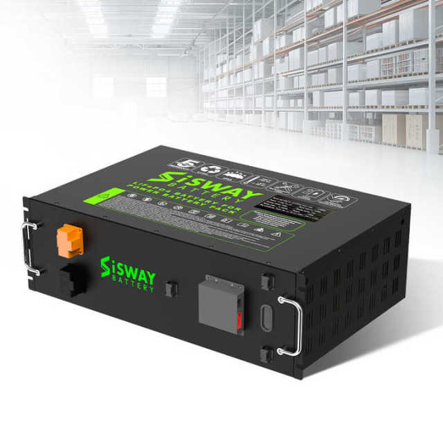 SISWAY BMS 48V 200AH 300AH 500AH 600AH Lithium Ion Battery Industrial Solar Storage Energy System for Off-Grid Hybrid Grid Applications SISWAY