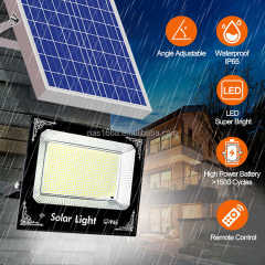 Solar Light Outdoor Automatic Waterproof Reflector Floodlight with Remote Control LED Garden Yard Lighting NAAISI