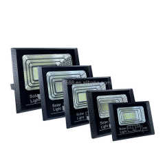 High Brightness Waterproof Outdoor Public Induction Garden Lighting LED Solar Flood Light Projector with IP65 Rating and 120° Beam Angle for Road and Garden Illumination NAAISI