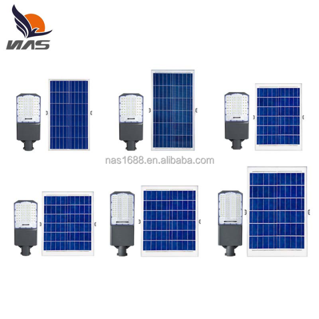 Integrated Solar Street Light IP65 200-300W Smart Outdoor LED Lighting for Garden NAAISI