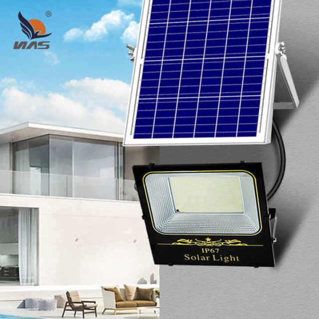 Solar Flood Light 100W-400W IP65 Waterproof Outdoor Security Lighting with Remote Control NAAISI