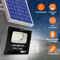 Outdoor Solar Flood Light 10W 20W IP65 Waterproof ABS Material Smart Light Sensor Remote Control Residential Lighting NAAISI