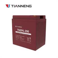 Lead Acid Battery 6V 290Ah Deep Cycle for Electric Bicycles Scooters Solar Energy Storage Tianneng