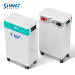 Solar Battery All in One 51.2V 170Ah 340Ah 510Ah Energy Storage LiFePO4 Battery 5kWh 10kWh 15kWh Stacked Lithium Battery for Renewable Energy Systems SISWAY