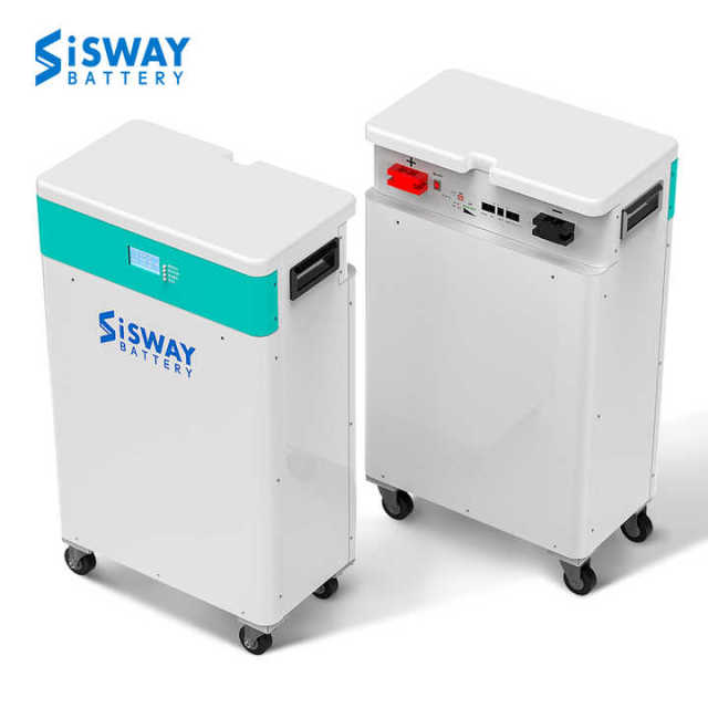 Solar Battery All in One 51.2V 170Ah 340Ah 510Ah Energy Storage LiFePO4 Battery 5kWh 10kWh 15kWh Stacked Lithium Battery for Renewable Energy Systems SISWAY
