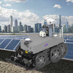 Autonomous Solar Panel Inspection Robot Anti-Sand High Temperature Resistance for Rooftop Desert PV Stations