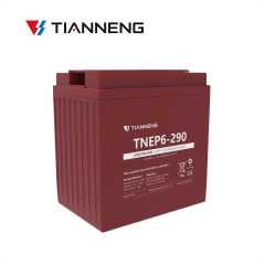 Lead Acid Battery 6V 290Ah Deep Cycle for Electric Bicycles Scooters Solar Energy Storage Tianneng
