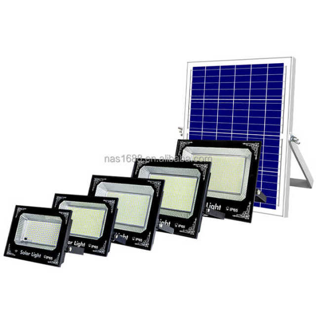 Outdoor Waterproof 300W 1000W Solar Flood Light IP68 ABS Garden Lighting 2-Year Warranty NAAISI