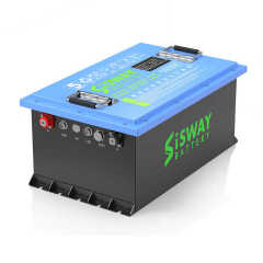 48V 105Ah Lithium Ion Golf Cart Battery 51.2V LiFePO4 Battery Pack for Golf Carts RV Boats SISWAY