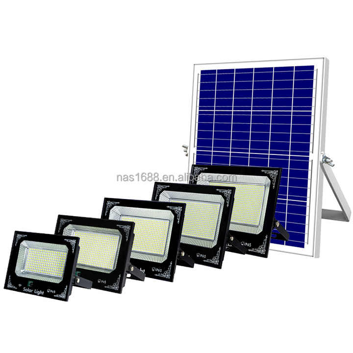 Solar Floodlight Waterproof Solar LED Flood Lights with Radar Sensor for Outdoor Courtyard Garden Park 50W 100W 150W 200W 300W NAAISI