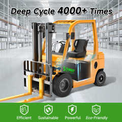 Lithium Forklift Battery 80V 500Ah Deep Cycle for Electric Pallet Stacker SISWAY