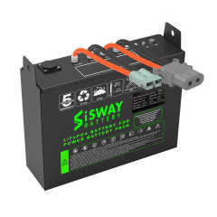 Heavy Duty 24V LiFePO4 Electric Forklift Battery 100Ah-500Ah High Cycle Life Industrial Material Handling SISWAY
