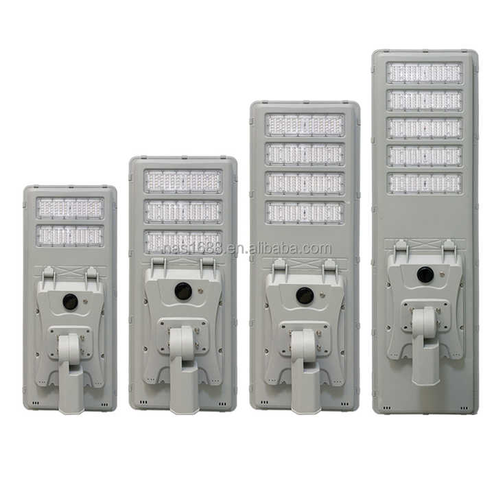 Integrated Outdoor Solar Lamp 200W-500W IP65 Waterproof Remote Control Street Lighting Solution NAAISI