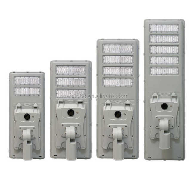 Integrated Outdoor Solar Lamp 200W-500W IP65 Waterproof Remote Control Street Lighting Solution NAAISI