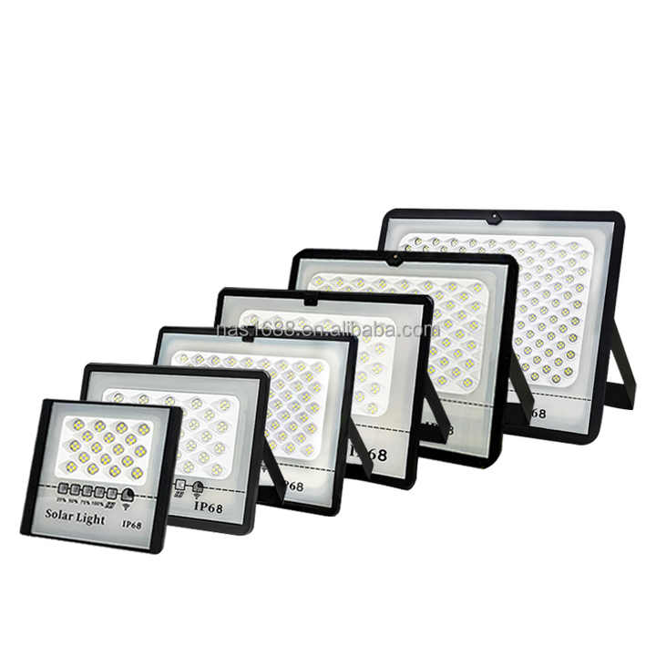 Solar Floodlight 50W 100W 200W 300W LED Outdoor Waterproof IP65 Road Lighting for Daylight Alert NAAISI