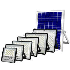 Solar Floodlight 50W 100W 200W 300W LED Outdoor Waterproof IP65 Road Lighting for Daylight Alert NAAISI