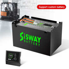 Lithium Forklift Battery 80V 500Ah Deep Cycle for Electric Pallet Stacker SISWAY