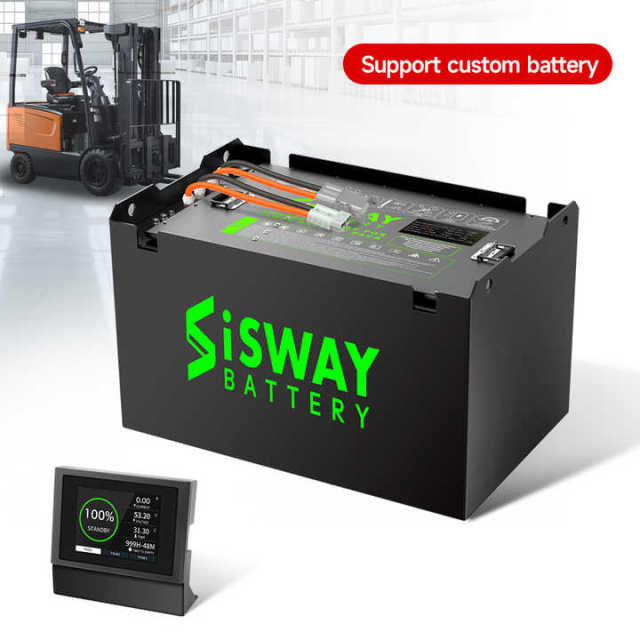 Lithium Forklift Battery 80V 500Ah Deep Cycle for Electric Pallet Stacker SISWAY