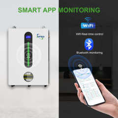 Wall Mount Lithium Battery 15kwh 10kwh 5kwh EU Stock Solar System 48v 51.2v 100ah 200ah 300ah Lifepo4 Battery Home With Wifi