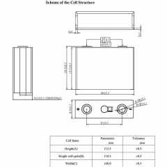 Grade A 100Ah 3.2V LFP Prismatic Battery Cell High Efficiency LiFePO4 Battery for 12V 24V 36V 48V 72V Electric Vehicles Solar Energy Storage Systems CNNTNY