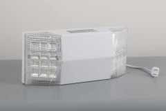 Factory Direct 6W LED Double Head Emergency Light with 3.7V Lithium Battery 3 Hours Duration for Schools FAT