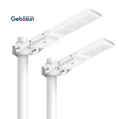 Solar Street Light All-in-One Waterproof IP65 Outdoor Parking Lot Lighting 3000K-6000K LED Aluminum Gebosun