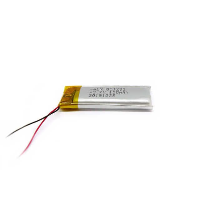 Mini Rechargeable Wearable Lithium Polymer Battery 501235 502030 150mAh 160mAh 200mAh 250mAh for Consumer Electronics and Home Appliances Wiliyoung