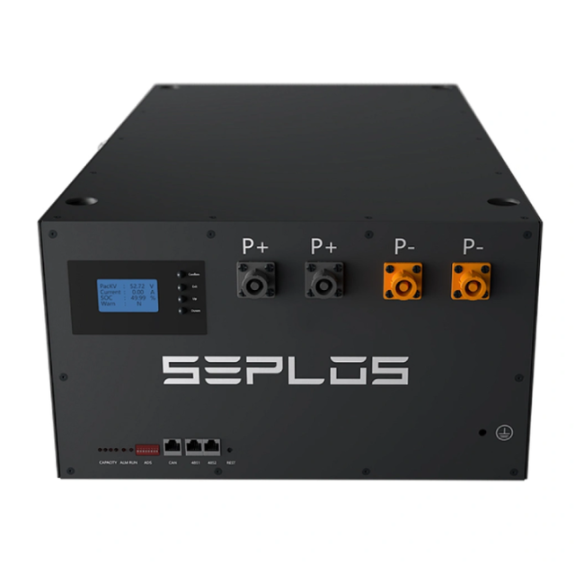 Seplos 48V 210Ah 10kWh Sodium-ion Battery Pack Off-grid Energy Storage System for Household Applications
