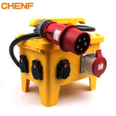Outdoor IP65 Portable Power Distribution Board Box ABS Waterproof Material for Outdoor Power Equipment CHENF