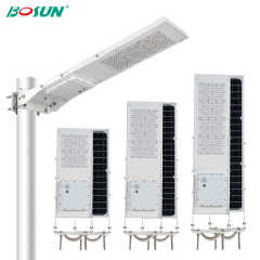 Solar Powered Street Light 60W 100W 200W 300W IP65 Waterproof Outdoor LED Garden Lighting GEBOSUN