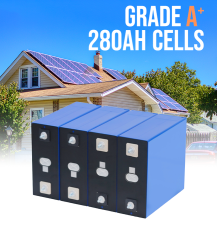 Hithium 280Ah LiFePO4 Battery Cell 10000 Cycles Solar Energy Storage System for Home Power Supply and Marine Applications