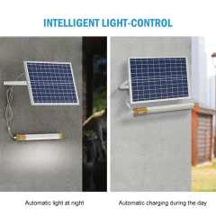 Solar Panel LED Linear Lamp IP67 Waterproof 100W-500W Outdoor Garden Lighting GuangDu