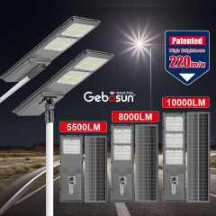 Solar Square Pathway Street Light High Quality Aluminum IP65 Waterproof Long Life-span Outdoor Lighting for Pathway Gebosun
