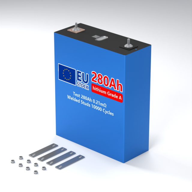 LiFePO4 Battery Cell 280Ah High-Cycle Life for Solar Energy Storage and Electric Vehicles Hithium