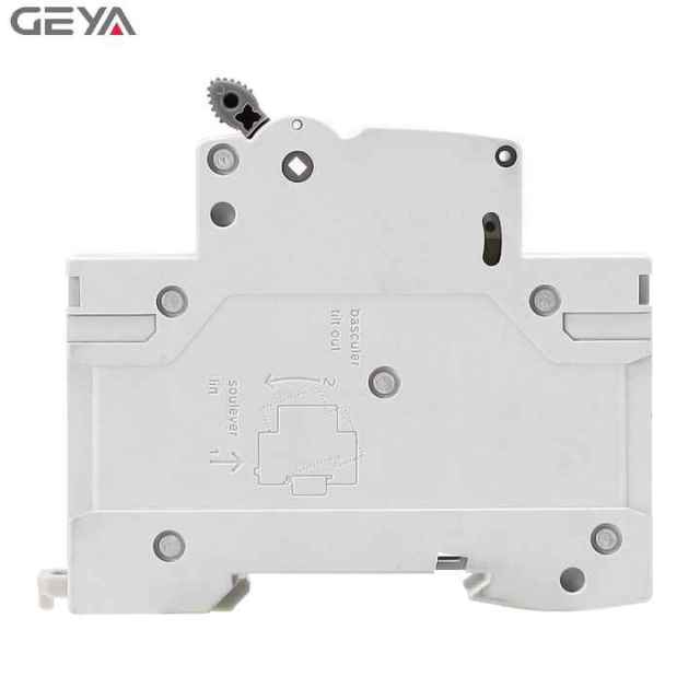 GEYA DC MCB Circuit Breaker 1P 2P 3P 4P Miniature 16A 25A 63A 4.5kA for Solar PV Systems 1000VDC
