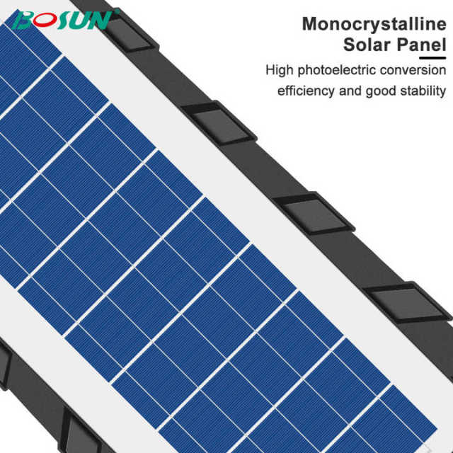 All-in-One Solar Street Light High Brightness 100W-400W+ 12H Working Time Outdoor LED Road Garden Lighting Gebosun