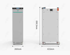 EU Stock Pre-assembled RIMDIN V4 Seplos 51.2V 280Ah 14.3KWh LiFePO4 ESS Solar Battery with Active Balancer for Hybrid Grid and Off-Grid Energy Storage Systems Seplos