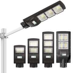 Industrial MPPT Solar Charger Controller 50W 60W 80W High Lumen SMD Smart Integrated LED Solar Panel Street Light for Road Lighting GEBOSUN