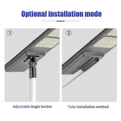 Solar Square Pathway Street Light High Quality Aluminum IP65 Waterproof Long Life-span Outdoor Lighting for Pathway Gebosun