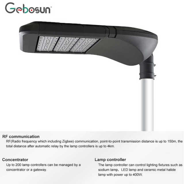 Solar Road Light Intelligent Street Light With Smart Control IP65 Aluminum Lighting for Road Projects Gebosun