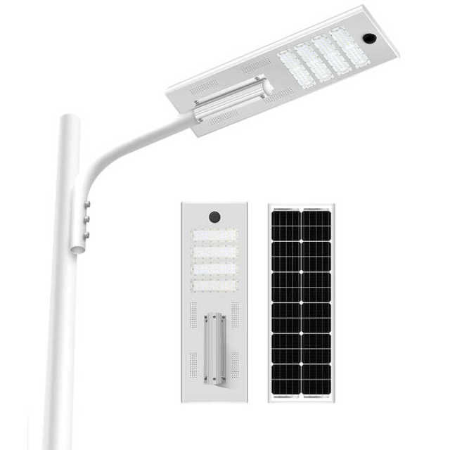 Integrated Solar Street Light 40W IP65 Waterproof Road Garden Lighting Gebosun