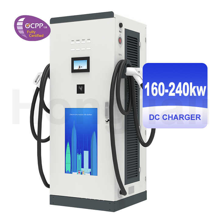 CE TUV Certified 3 Phase 400V AC Input 160kW EV Charger Station for High-Power Fast Charging GBT Standard