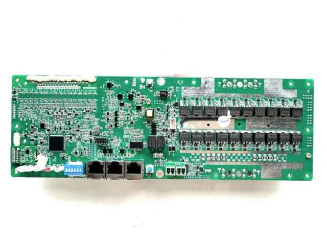 Tianpower Telecom Lithium Battery 15S 16S 48V 100A LiFePO4 BMS PCBA with SNMP RS485 CAN Communication for Base Station