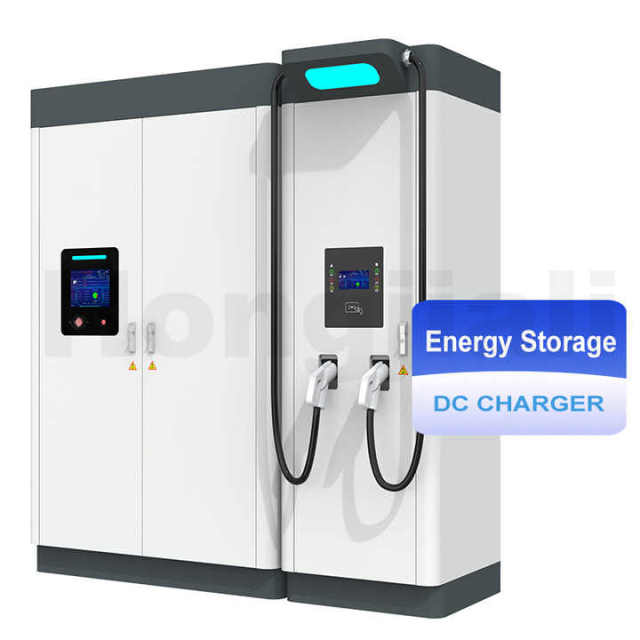 Solar Powered DC EV Charging Station 240kW Fast Charger for Commercial Energy Storage CCS2 GB/T CHAdeMO Guangdong China Hongjiali
