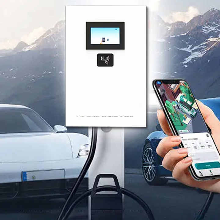 Factory Price Customized Wall Mounted GBT CCS2 CHAdeMO EV Charger DC Fast Charging Station 20kW 30kW for Electric Vehicles Hongjiali