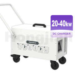 Portable EV Charger 20kW 30kW DC Fast Charging Station for Hand Carry Use with CHAdeMO CCS2 GB/T Guangdong China Hongjiali