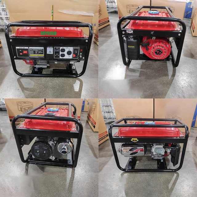 Portable Hand Start Petrol Power Station 3kW 5kW 8kW 10kW Diesel Gasoline Generator for Outdoor Emergency Backup SUYEEGO