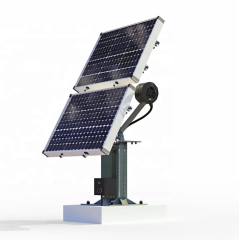 Solar Tracking System 12Kw Dual Axis Wind Load 37~60m/s for 1.6KN/M2 Snow Load Tianjin China